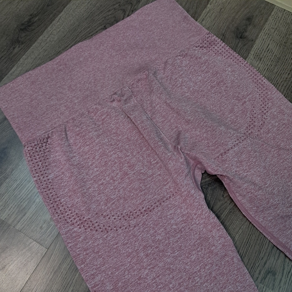 Gymshark Vital Seamless Leggings Size Small Based On Measurements Pink - Picture 4 of 8
